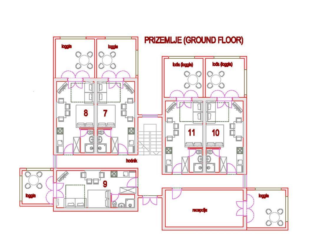Apartments Mia Pag Đảo Pag Ngoại thất bức ảnh